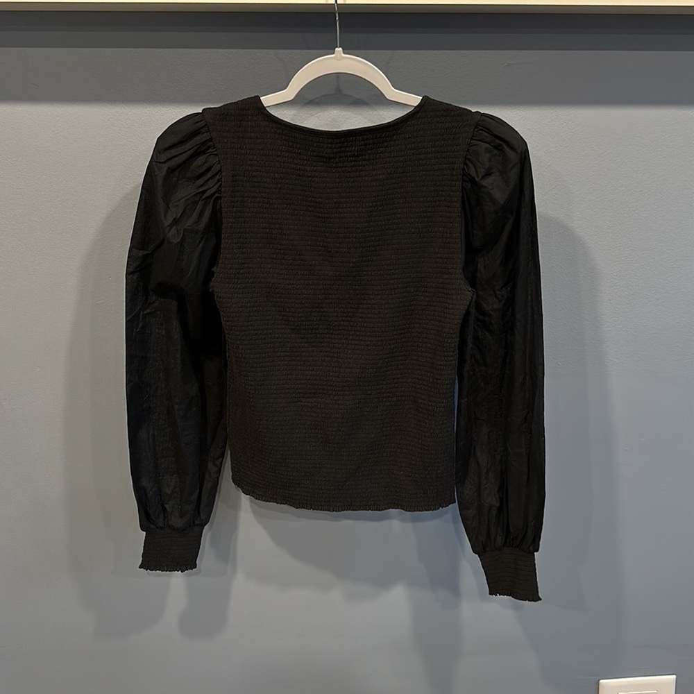 Nation LTD Della Smocked Combo Top Size M EUC - Picture 5 of 5
